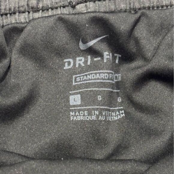 Nike Dri Fit | Girls Youth Running Shorts Lined Black Drawstring Track size L - Picture 8 of 13